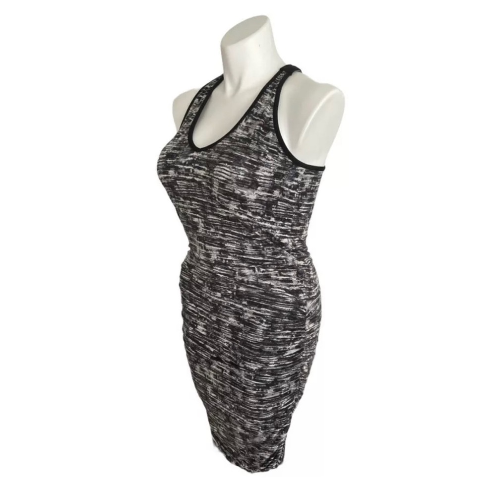 Athleta Maxi Striped Ruched Racerback Dress Medium